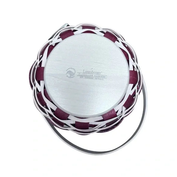 Longaberger NEW 1st Edition 2010 Santa Belly "Ho! Ho! Ho!" Basket Set Christmas - Picture 8 of 16